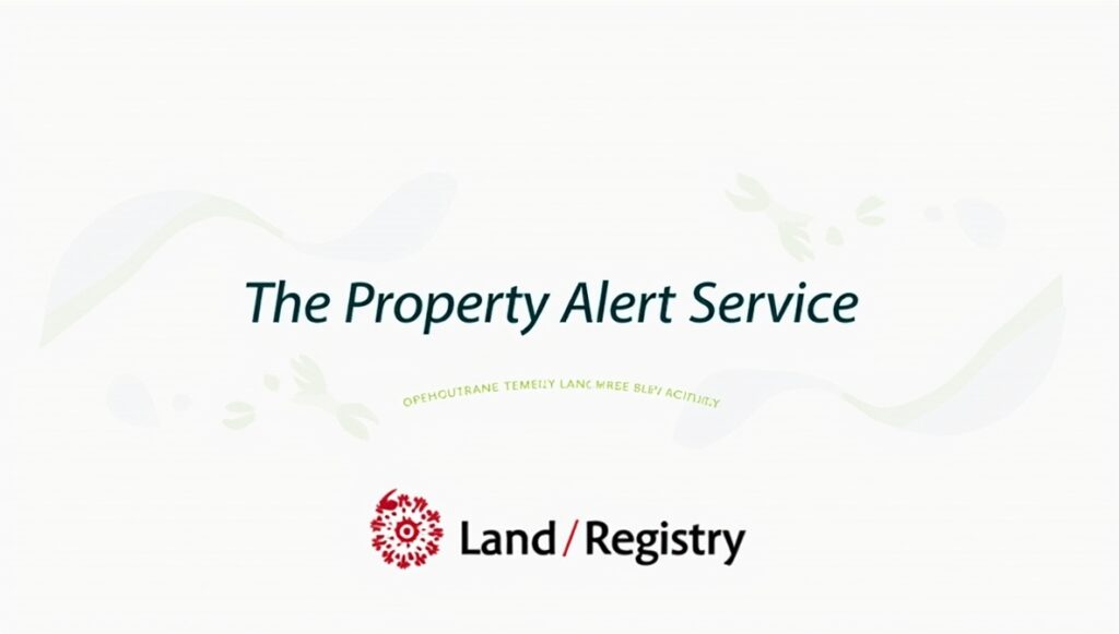 property alert service land registry